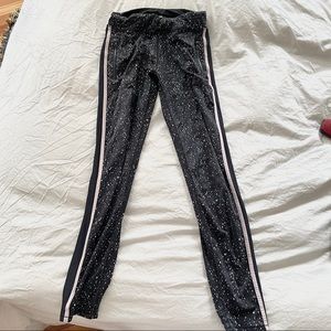 LULULEMON rare gray and pink speckled joggers